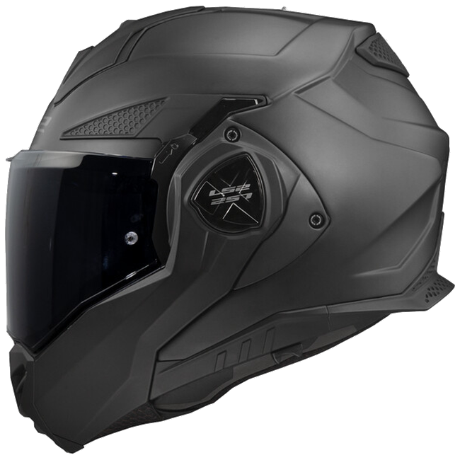 LS2 FF901 Advant X Solid Matt Black – Flip-Up Touring Helmet ECE 22.06 P/J