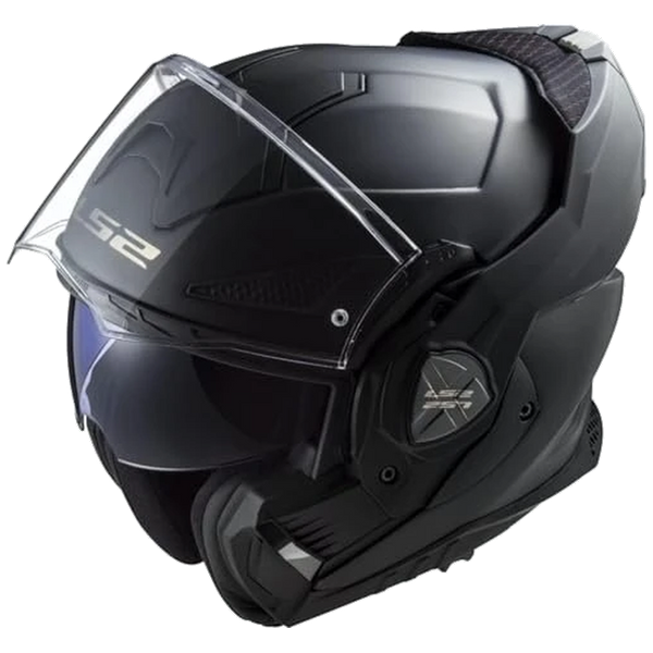 LS2 FF901 Advant X Solid Matt Black – Flip-Up Touring Helmet ECE 22.06 P/J