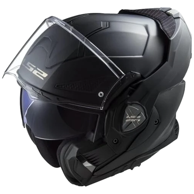LS2 FF901 Advant X Solid Matt Black – Flip-Up Touring Helmet ECE 22.06 P/J