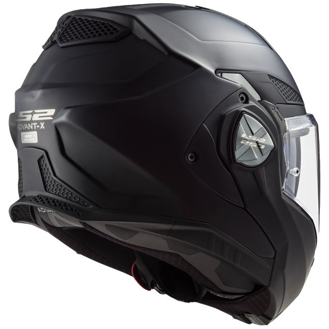 LS2 FF901 Advant X Solid Matt Black – Flip-Up Touring Helmet ECE 22.06 P/J
