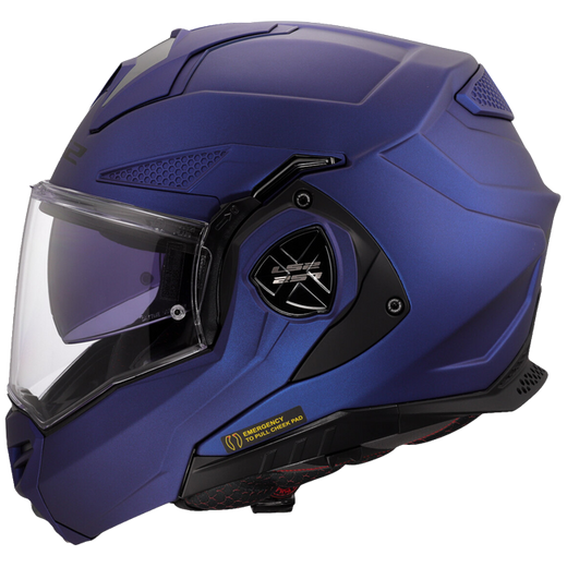LS2 FF901 Advant X Solid Navy Blue – Flip-Up Touring Helmet ECE 22.06 P/J