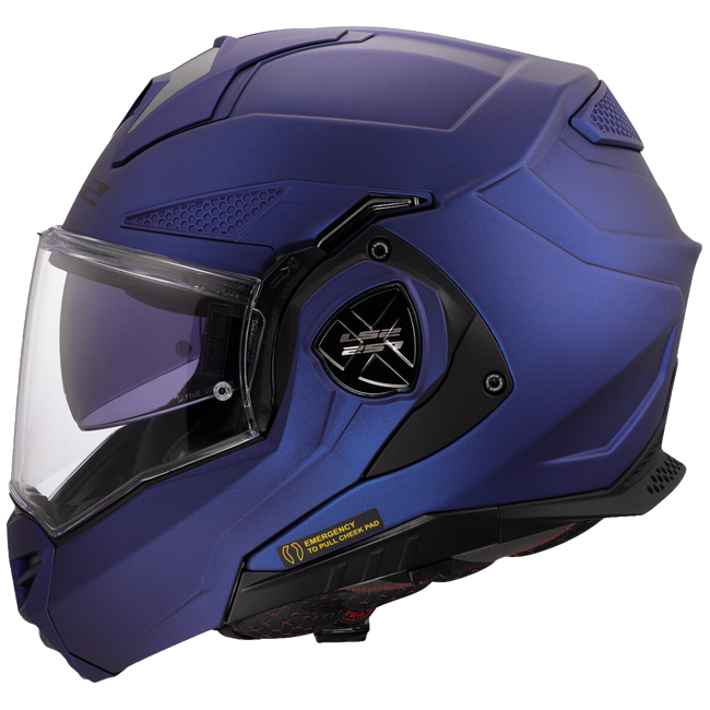 LS2 FF901 Advant X Solid Navy Blue – Flip-Up Touring Helmet ECE 22.06 P/J