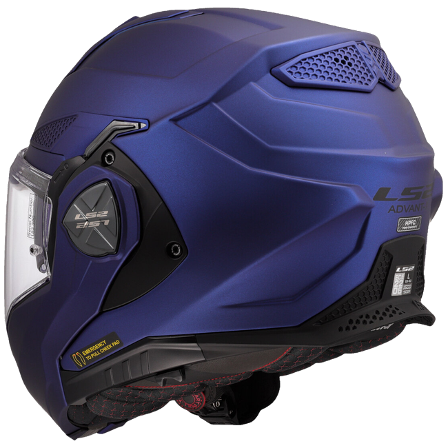 LS2 FF901 Advant X Solid Navy Blue – Flip-Up Touring Helmet ECE 22.06 P/J