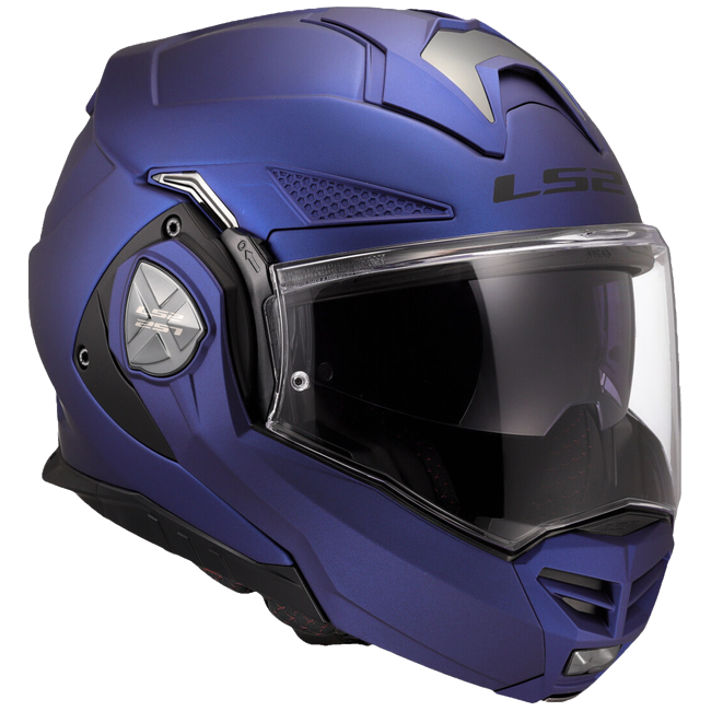 LS2 FF901 Advant X Solid Navy Blue – Flip-Up Touring Helmet ECE 22.06 P/J