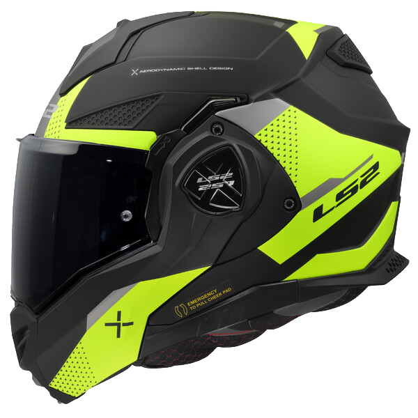 LS2 FF901 Advant X Oblivion Matt Black H-V – Klapphelm ECE 22.06 P/J