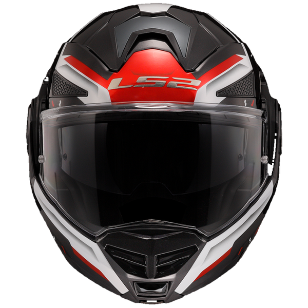 LS2 FF901 Advant X Spectrum Black White Red – Flip-Up Touring Helmet ECE 22.06 P/J