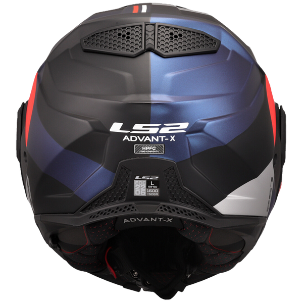 LS2 FF901 Advant X Ultra Blue Red – Flip-Up Touring Helmet ECE 22.06 P/J
