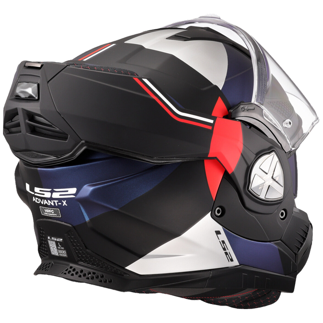 LS2 FF901 Advant X Ultra Blue Red – Flip-Up Touring Helmet ECE 22.06 P/J