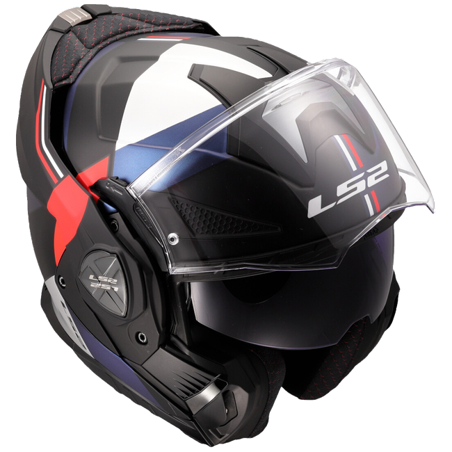 LS2 FF901 Advant X Ultra Blue Red – Flip-Up Touring Helmet ECE 22.06 P/J
