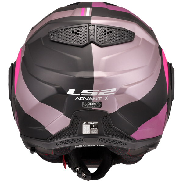 LS2 FF901 Advant X Ultra Grey Purple – Flip-Up Touring Helmet ECE 22.06 P/J