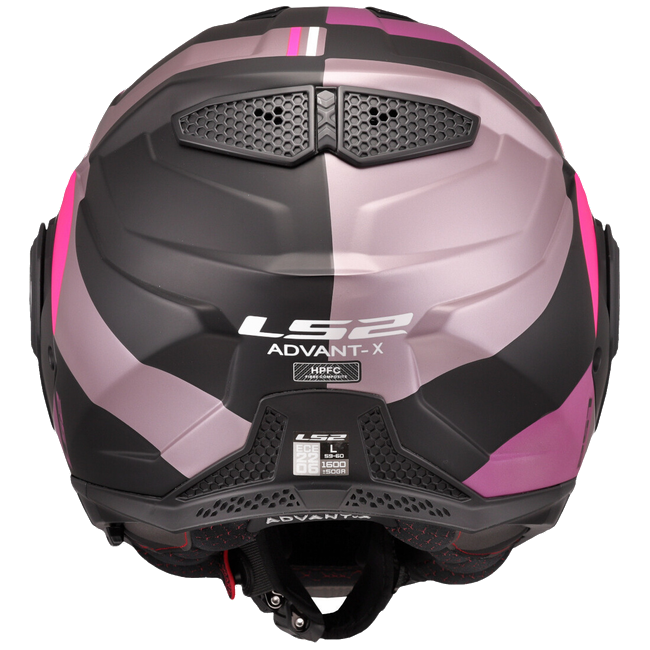 LS2 FF901 Advant X Ultra Grey Purple – Flip-Up Touring Helmet ECE 22.06 P/J