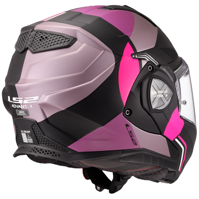 LS2 FF901 Advant X Ultra Grey Purple – Flip-Up Touring Helmet ECE 22.06 P/J