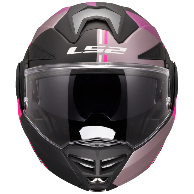 LS2 FF901 Advant X Ultra Grey Purple – Flip-Up Touring Helmet ECE 22.06 P/J