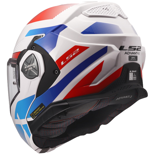 LS2 FF901 Advant X Nova White Blue Red – Flip-Up Touring Helmet ECE 22.06 P/J