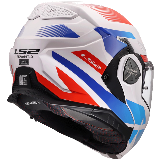 LS2 FF901 Advant X Nova White Blue Red – Flip-Up Touring Helmet ECE 22.06 P/J