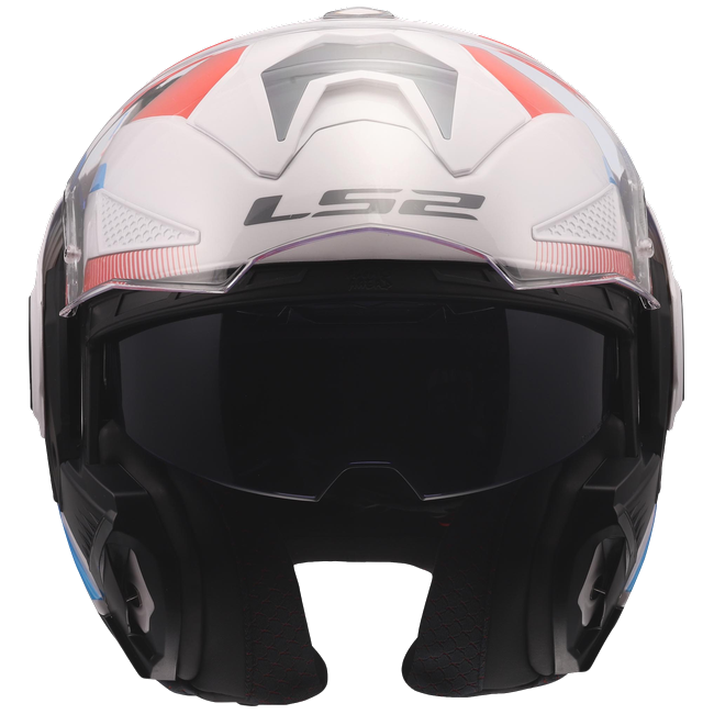 LS2 FF901 Advant X Nova White Blue Red – Flip-Up Touring Helmet ECE 22.06 P/J