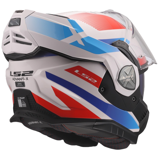 LS2 FF901 Advant X Nova White Blue Red – Flip-Up Touring Helmet ECE 22.06 P/J