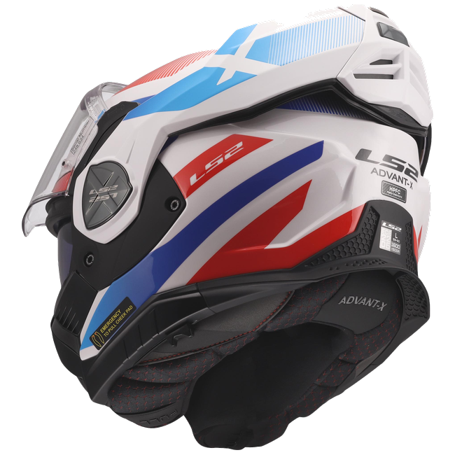LS2 FF901 Advant X Nova White Blue Red – Flip-Up Touring Helmet ECE 22.06 P/J