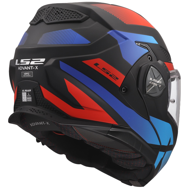 LS2 FF901 Advant X Nova Black Red Blue – Flip-Up Touring Helmet ECE 22.06 P/J