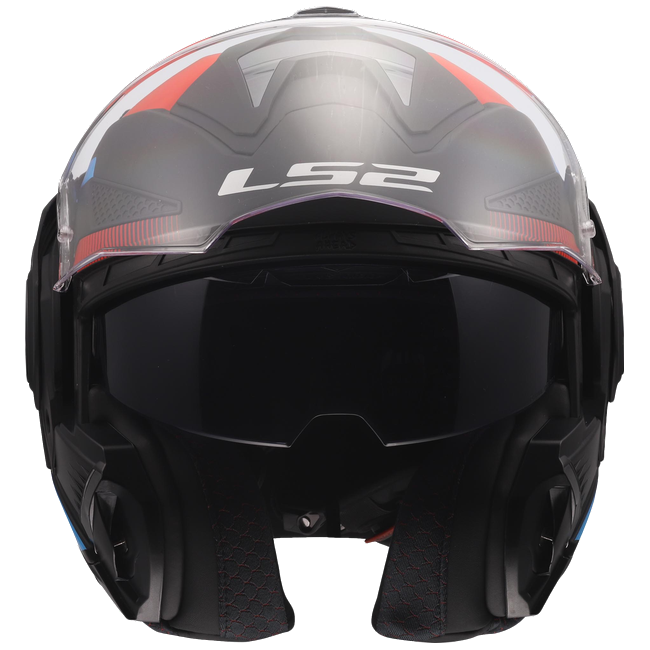 LS2 FF901 Advant X Nova Black Red Blue – Flip-Up Touring Helmet ECE 22.06 P/J