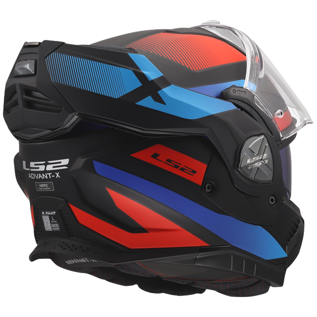 LS2 FF901 Advant X Nova Black Red Blue – Flip-Up Touring Helmet ECE 22.06 P/J