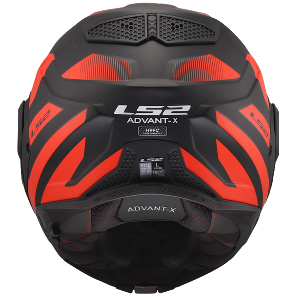 LS2 FF901 Advant X Nova Black Red – Flip-Up Touring Helmet ECE 22.06 P/J
