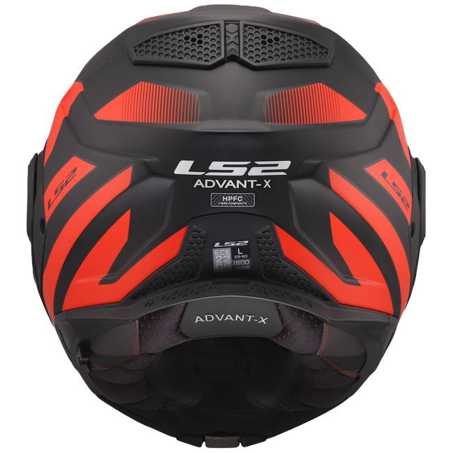 LS2 FF901 Advant X Nova Black Red – Flip-Up Touring Helmet ECE 22.06 P/J