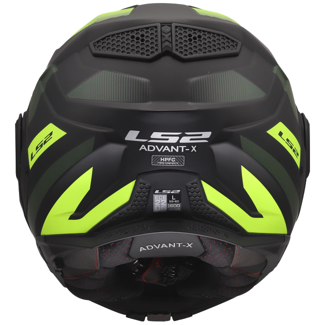 LS2 FF901 Advant X Nova Black H-V Yellow – Flip-Up Touring Helmet ECE 22.06 P/J