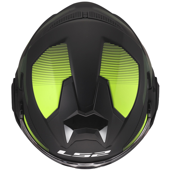 LS2 FF901 Advant X Nova Black H-V Yellow – Flip-Up Touring Helmet ECE 22.06 P/J