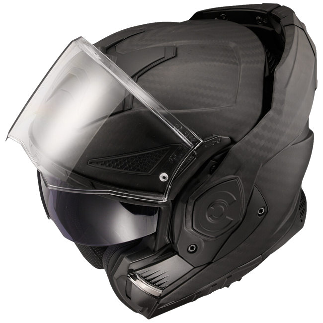 LS2 FF901 Advant X Carbon Solid Matt – Flip-Up Touring Helmet ECE 22.06 P/J