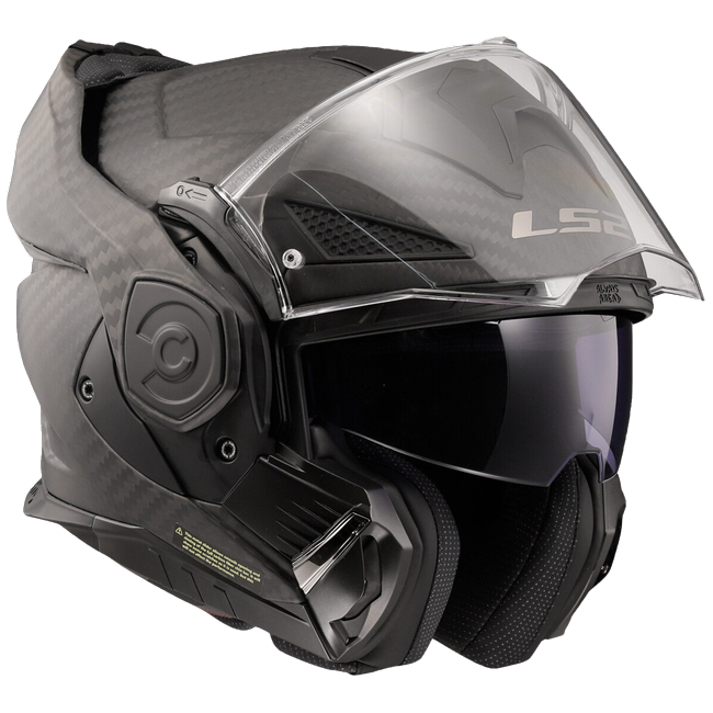 LS2 FF901 Advant X Carbon Solid Matt – Flip-Up Touring Helmet ECE 22.06 P/J
