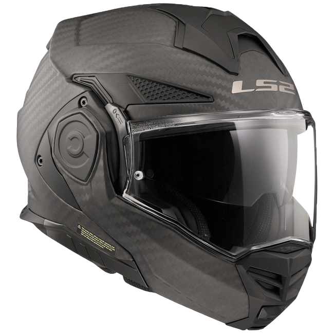LS2 FF901 Advant X Carbon Solid Matt – Flip-Up Touring Helmet ECE 22.06 P/J