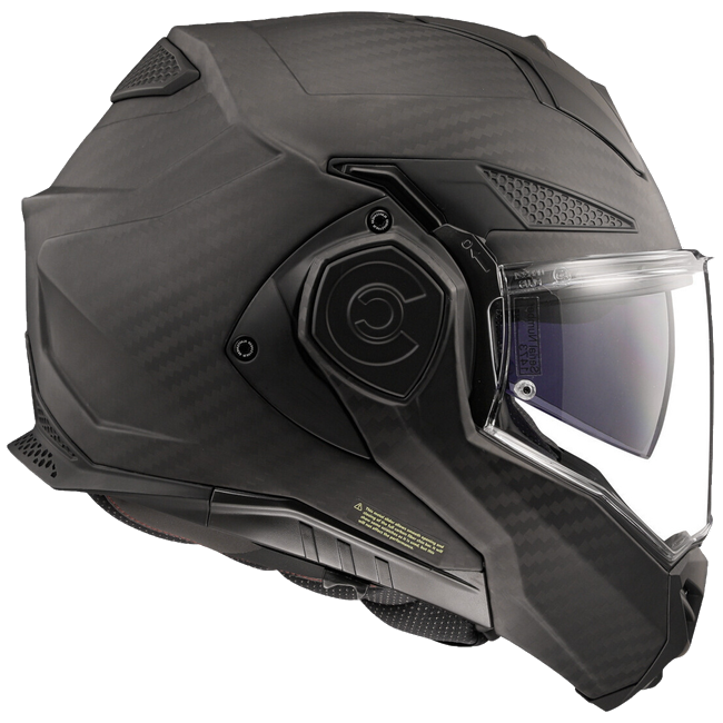 LS2 FF901 Advant X Carbon Solid Matt – Flip-Up Touring Helmet ECE 22.06 P/J