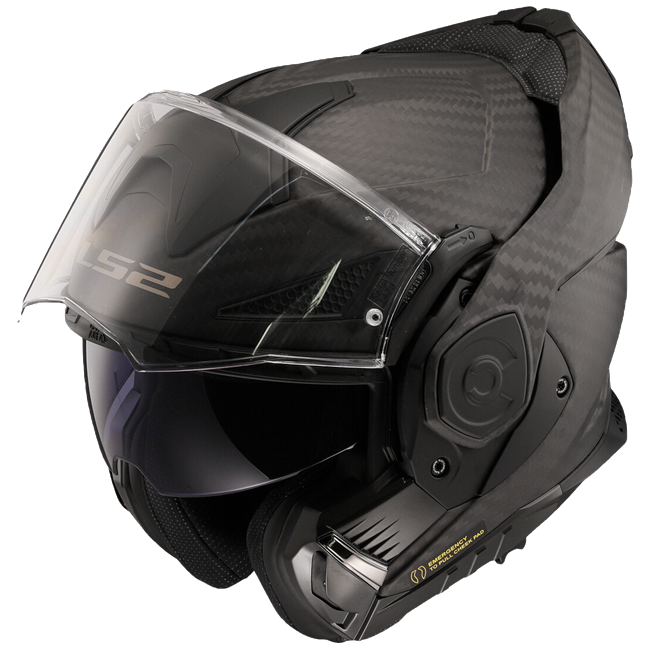 LS2 FF901 Advant X Carbon Solid Matt – Flip-Up Touring Helmet ECE 22.06 P/J