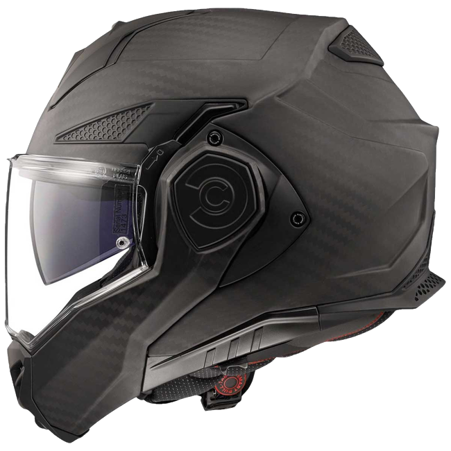 LS2 FF901 Advant X Carbon Solid Matt – Flip-Up Touring Helmet ECE 22.06 P/J