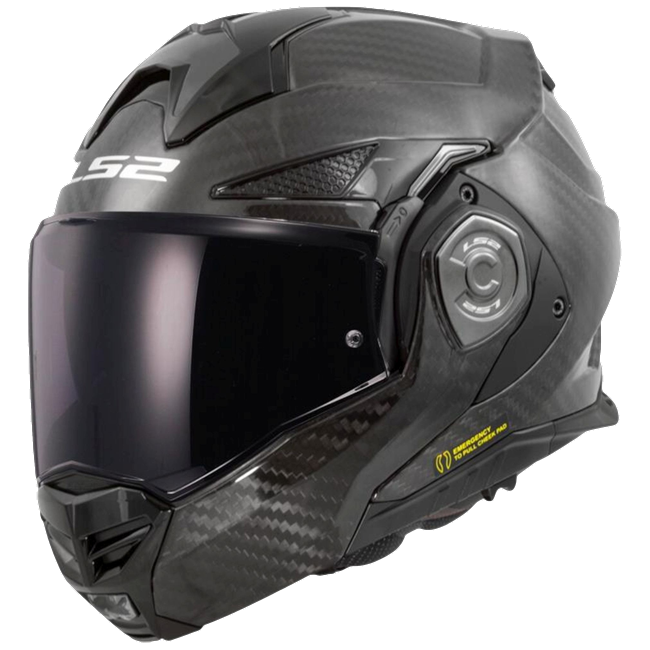 LS2 FF901 Advant X Carbon Solid Gloss – Flip-Up Touring Helmet ECE 22.06 P/J