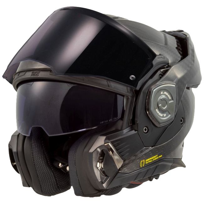 LS2 FF901 Advant X Carbon Solid Gloss – Flip-Up Touring Helmet ECE 22.06 P/J