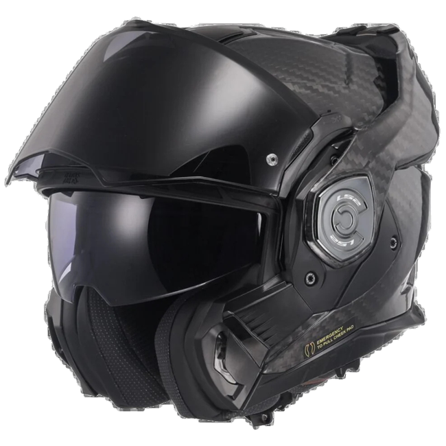LS2 FF901 Advant X Carbon Solid Gloss – Flip-Up Touring Helmet ECE 22.06 P/J