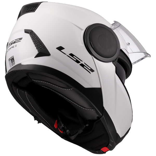 LS2 FF902 Scope II Solid Gloss White – Modular Touring Helmet ECE 22.06 P/J