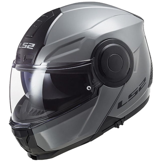 LS2 FF902 Scope II Solid Nardo Grey – Modular Touring Helmet ECE 22.06 P/J