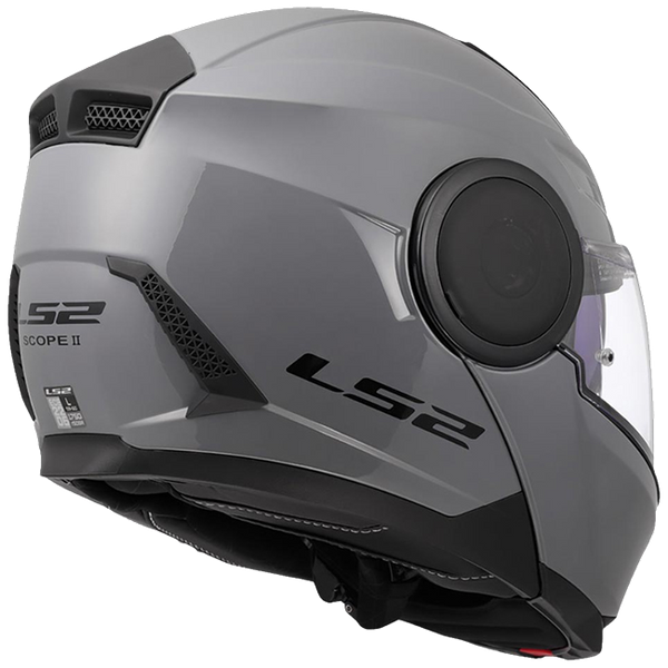 LS2 FF902 Scope II Solid Nardo Grey – Modular Touring Helmet ECE 22.06 P/J