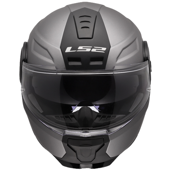 LS2 FF902 Scope II Solid Matt Titanium – Modular Touring Helmet ECE 22.06 P/J