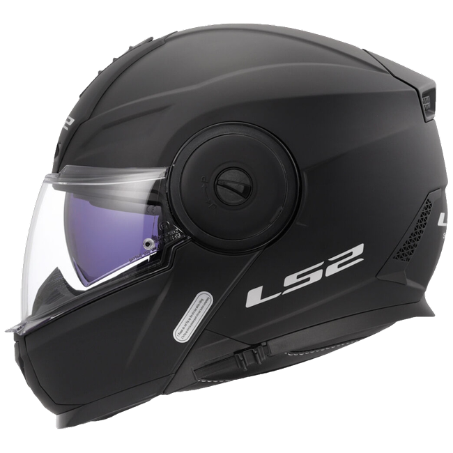 LS2 FF902 Scope II Solid Matt Black – Modular Touring Helmet ECE 22.06 P/J