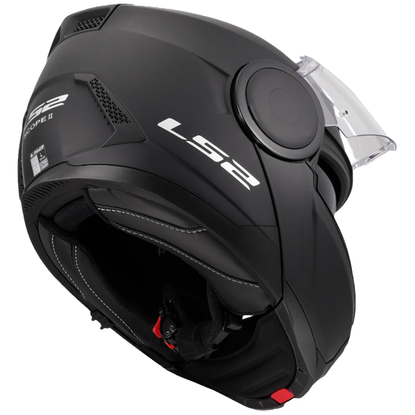 LS2 FF902 Scope II Solid Matt Black – Modular Touring Helmet ECE 22.06 P/J