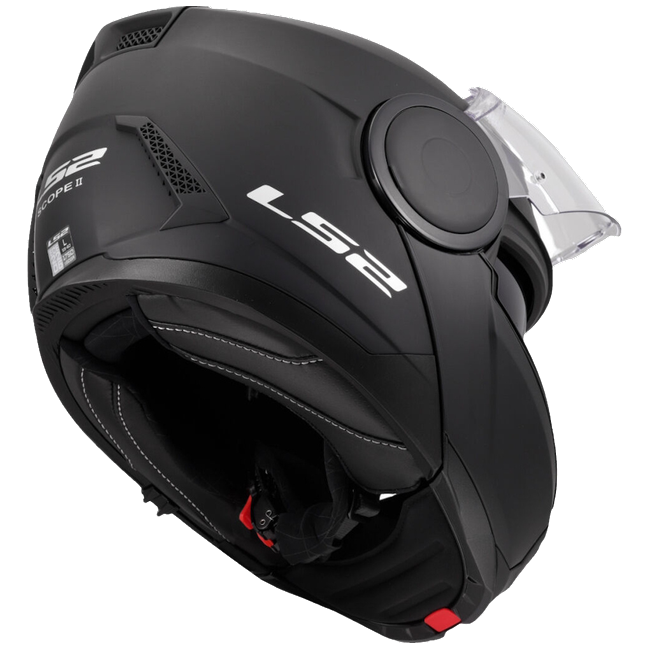 LS2 FF902 Scope II Solid Matt Black – Modular Touring Helmet ECE 22.06 P/J