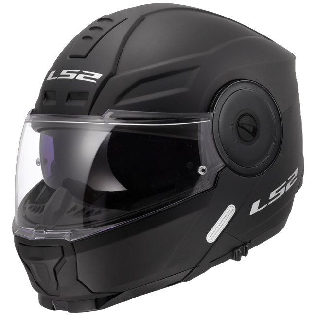 LS2 FF902 Scope II Solid Matt Black – Modular Touring Helmet ECE 22.06 P/J