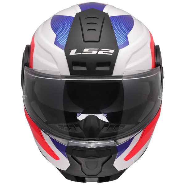 LS2 FF902 Scope II Duria White Blue Red – Modular Touring Helmet ECE 22.06 P/J