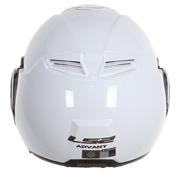 LS2 FF906 Advant Solid White – Flip-Up Touring Helmet ECE 22.06 P/J