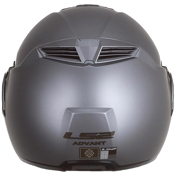 LS2 FF906 Advant Solid Matt Titanium – Flip-Up Touring Helmet ECE 22.06 P/J