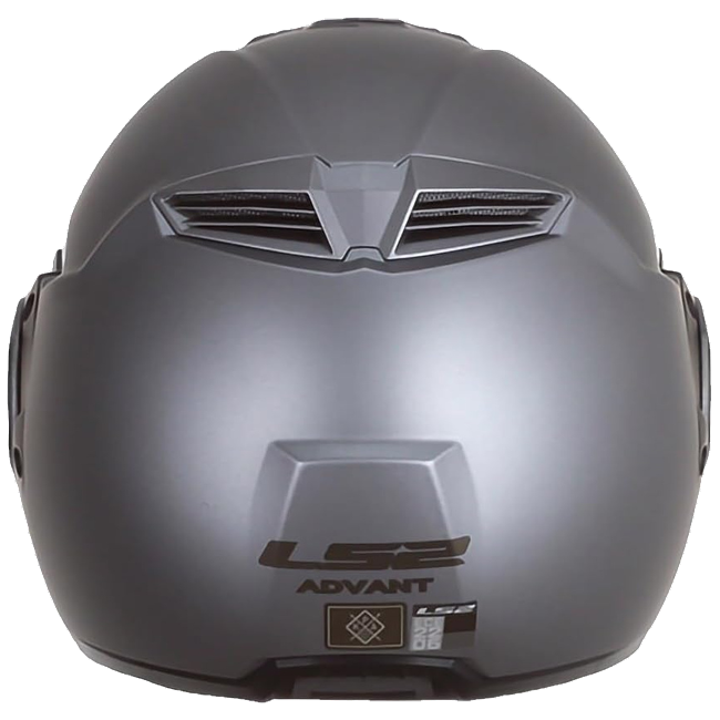 LS2 FF906 Advant Solid Matt Titanium – Flip-Up Touring Helmet ECE 22.06 P/J